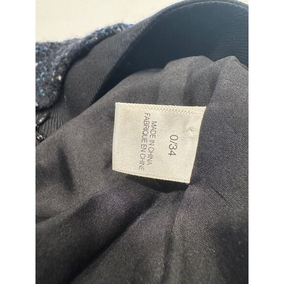 Vera Wang Lavender Label Tweed Wool Blend Pencil Skirt Size 0 Speckled Textured - Picture 6 of 10